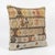 This beautiful 15'' x 16'' hand-woven Kilim pillow cover was made from an authentic Turkish kilim. The traditional flat-...
