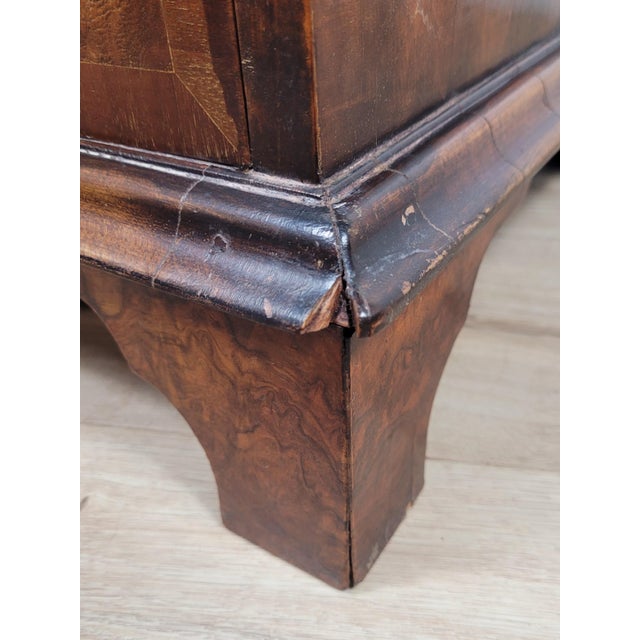 Vintage Walnut Writing Desk, 1700s For Sale - Image 16 of 17