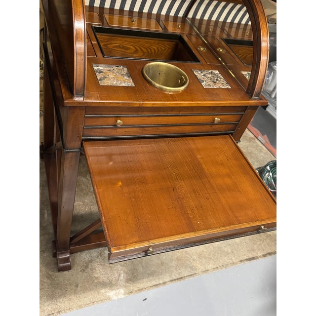 Pierre Deux Roll Top Bar For Sale In Naples, FL - Image 6 of 10