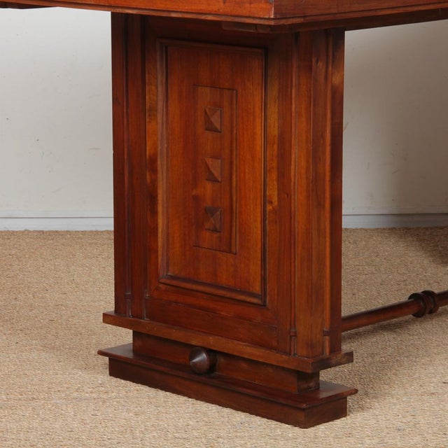 French Wooden Dining Table, 1940s For Sale - Image 3 of 15
