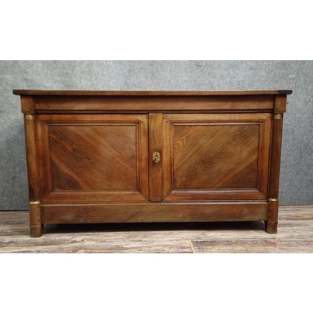 19th Century Empire Oak Sideboard For Sale - Image 12 of 13