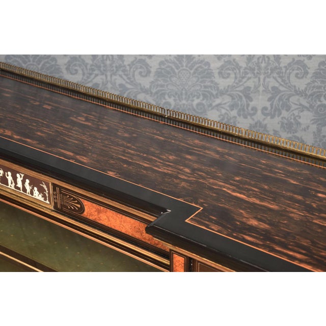 English Coromandel Cabinet by Lamb of Manchester For Sale - Image 12 of 17