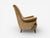 Wood Paolo Buffa Style, Wingback Lounge Chairs, Fabric, Wood, Italy, 1950s For Sale - Image 7 of 11