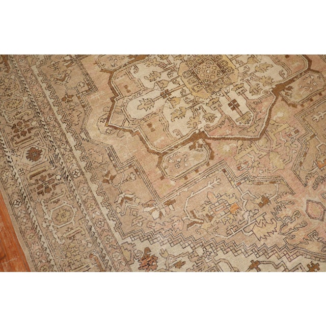 Late 20th Century Neutral Indian Room Size Rug For Sale - Image 13 of 18