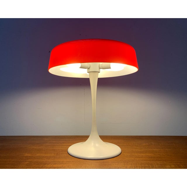 Mid-Century Modern Mid-Century Swiss Space Age Table Lamp from Temde, 1960s For Sale - Image 3 of 18