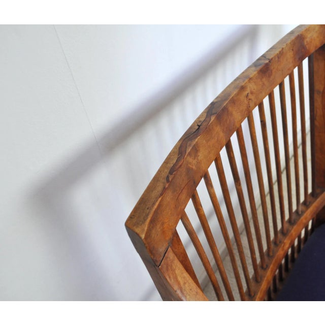 19th Century Danish Walnut Bergère Chair For Sale - Image 9 of 18