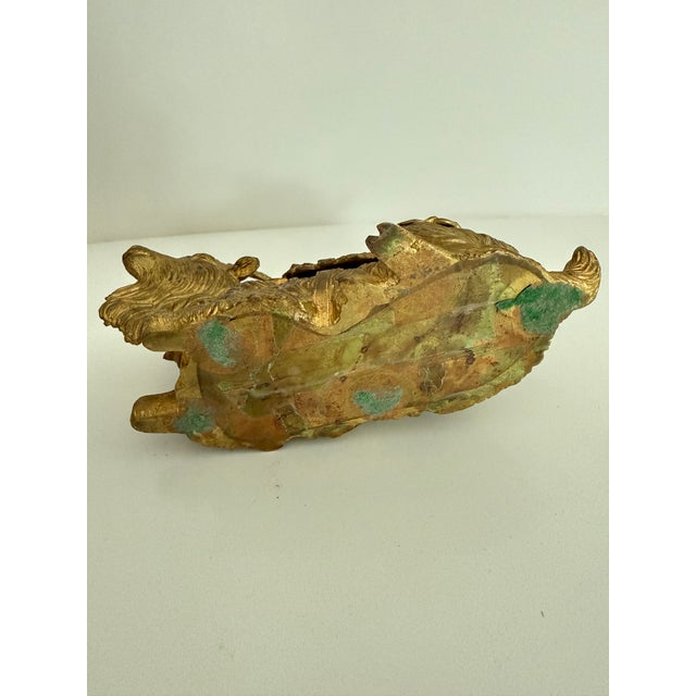 1930s Bronze Goat Inkwell For Sale - Image 9 of 10