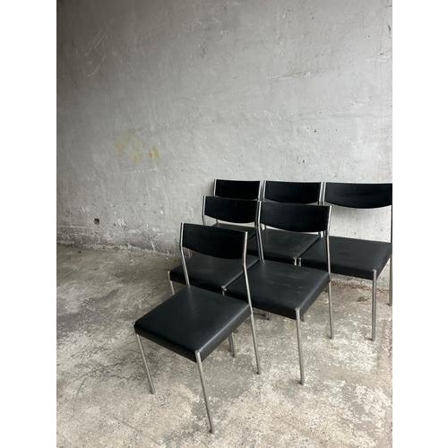 1950s Mid-Century Modern Dining Chairs, 1950s, Set of 6 For Sale - Image 5 of 11