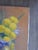 Mid 20th Century Yellow and Purple Floral Still Life Painting For Sale - Image 4 of 7