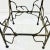 1980s Wrought Iron Vanity Stool For Sale - Image 9 of 15
