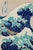 Iconic Japanese woodblock artwork reproduced from The Great Wave off Kanagawa by Katsushika Hokusai, originally published...