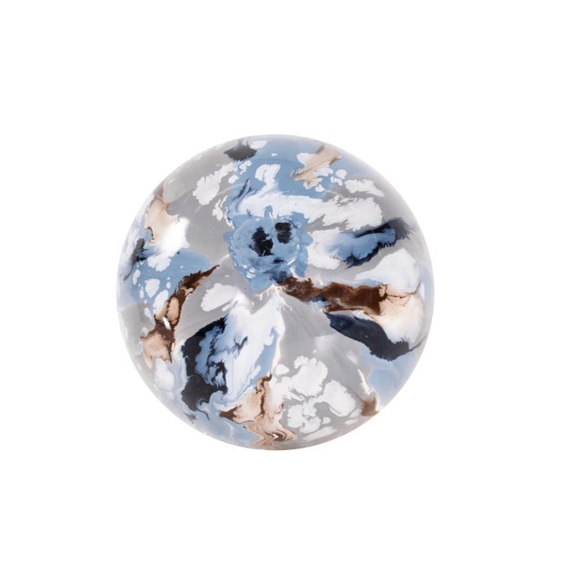 2020s Aegean Blue Orbs- Small For Sale - Image 5 of 10