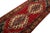 Tribal Hand-Knotted Vintage Konya Tribal Rug in Red, Multicolor Medallion Pattern For Sale - Image 3 of 6