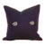 Mdra Blue Zardozi-Embroidered Silk Pillow Cover For Sale