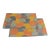 Vintage Multi Color Silk Patchwork Style Obi Textiles - Lot of 7 For Sale