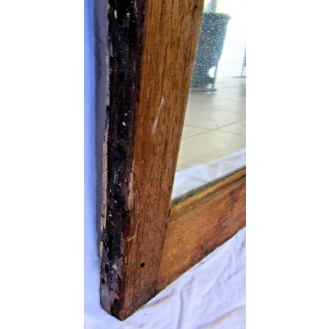 1880s Stained Glass Mirror Base Brooklyn Ice Cream Parlor Storefront Windows For Sale - Image 11 of 18