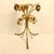 Vintage Hollywood Regency Metal Rose Side Table by Hans Kogl, 1970s For Sale - Image 4 of 13