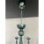Murano Style Glass Chandelier in Light Green Italian Art Glass by Simoeng For Sale - Image 7 of 8