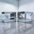 Mid-Century Modern 1970s Ello Chrome and Bonze Side Tables For Sale - Image 3 of 6