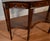 Wood 1910s Antique English Regency Burl Walnut Console Table / Sofa Table For Sale - Image 7 of 15