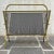 Gilded Iron Magazine Rack with Net, Italy, 1960s For Sale - Image 10 of 11