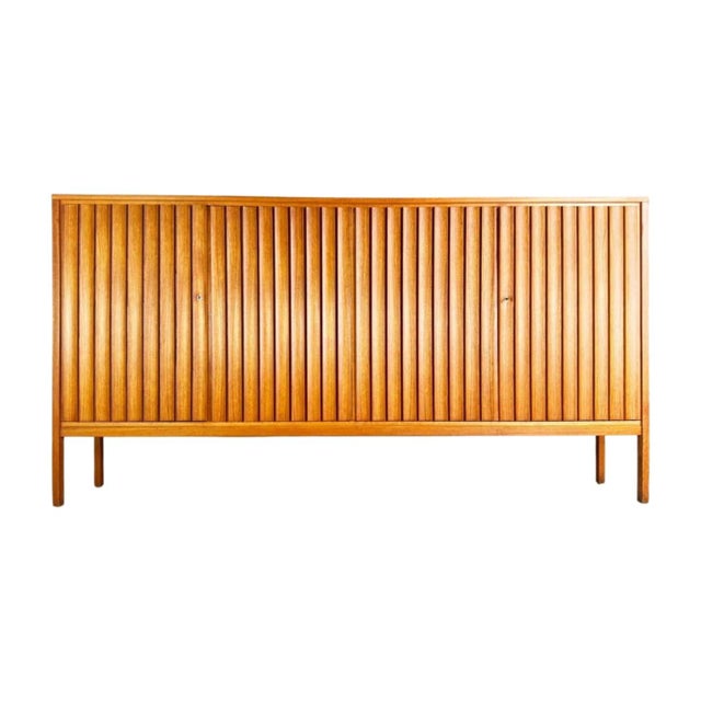 Midcentury Modern Highboard in Teak, 1970 For Sale - Image 11 of 11