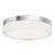 Visual Comfort Modern Cirque Large Flush Mount LED Chrome For Sale