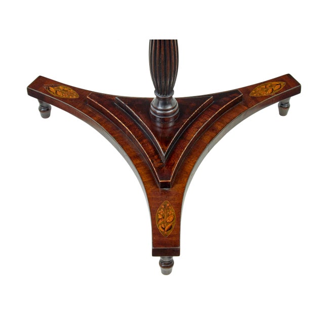 Inlaid Adjustable Fire Screen, 1830 For Sale - Image 4 of 6