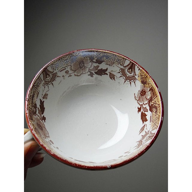 Antique Tea Service from Sarreguemines, 1900s, Set of 11 For Sale - Image 14 of 18