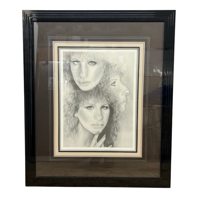 Moore Artist Proof Barbara Streisand Portrait, Signed For Sale