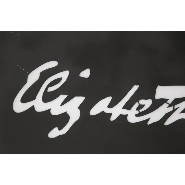 Vintage advertising sign of Elizabeth Arden, an entrepreneur who founded, in that name, her cosmetics company, dating from...