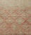 Measures: 5'11 x 7'6 Colorful Vintage Turkish Embroidered Flat-Weave in Diamond Design in Orange. Keivan Woven Arts / rug...