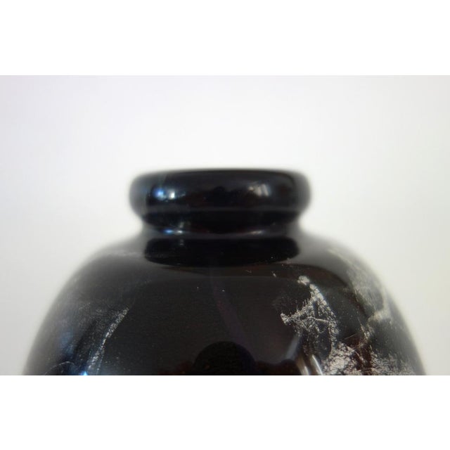 Glass Blown Glass Vase by Raymond Branlé for Biot, France, 1980s For Sale - Image 7 of 13
