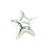 1990s Tiffany & Co Estate Puffed Star Brooch Sterling Silver For Sale In New York - Image 6 of 8