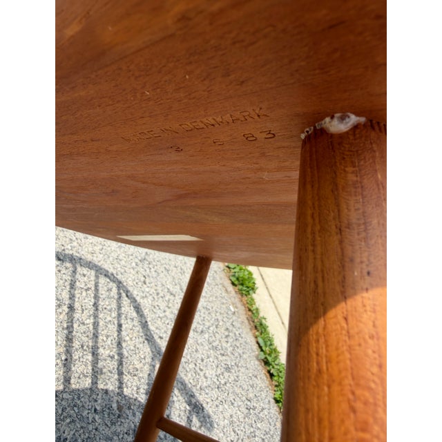 1970s Danish Mid Century Erik Jorgensen Dining Chairs (6) For Sale - Image 9 of 10