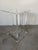 1980s Vintage Postmodern Design Sculptural Clear Lucite Side Table / Pedestal For Sale - Image 9 of 12