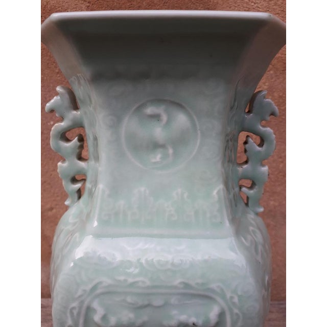 Aqua Daoguang Era Celadon Vase, China For Sale - Image 8 of 14