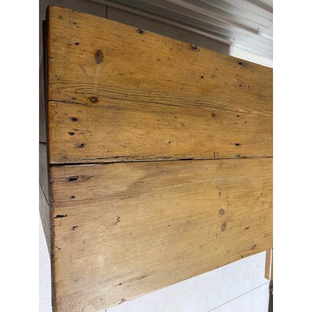 Antique Pine Three Door Cupboard / Cabinet From England For Sale - Image 12 of 18