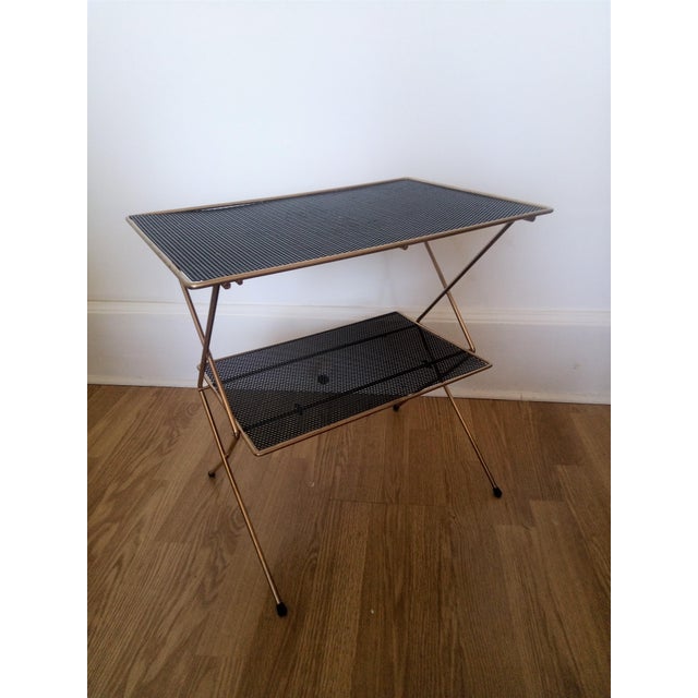 Vintage Side Table in the style of Mategot, 1960s For Sale - Image 6 of 9