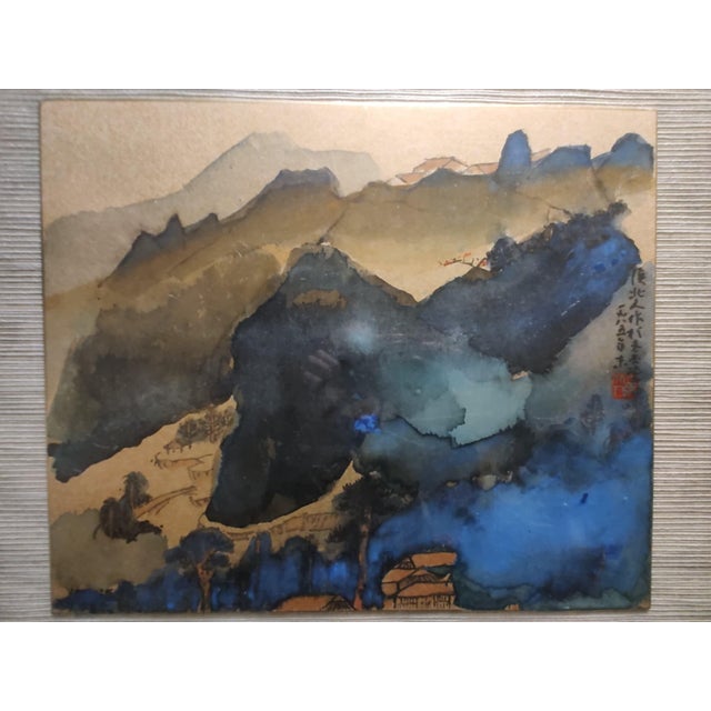 Realism Hou Beiren Painting With Signed Art Book For Sale - Image 3 of 12
