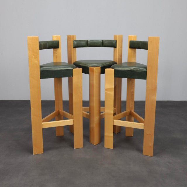 Vintage Barstools, 1990s, Set of 3 For Sale - Image 6 of 10