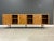 1970s Refinished Oak Sideboard Credenza For Sale - Image 4 of 10