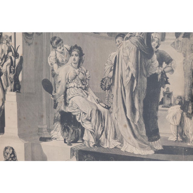 After Frederic Leighton, The Industrial Arts Applied to War and Peace, 1900, Prints, Framed, Set of 2 For Sale - Image 9 of 11