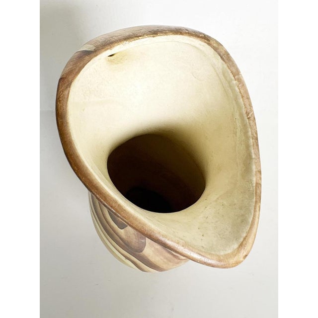 Ceramic Pitcher with Faux Wood Motif, France, 1960s For Sale - Image 10 of 12