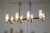 Metal Copper Chandelier attributed to Jo Hammerborg for Fog & Mørup, Denmark, 1970s For Sale - Image 7 of 10