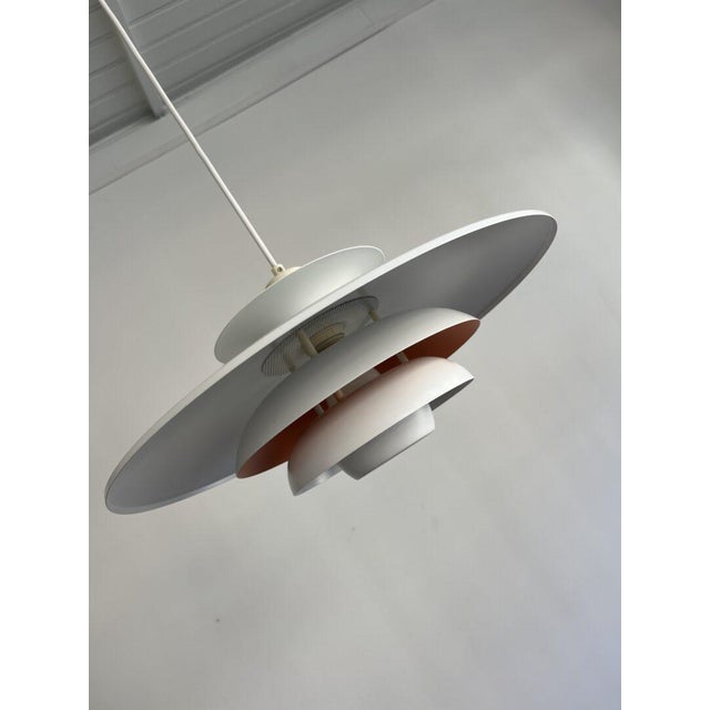 Metal Sofie Pendant Lamp from Jeka, Denmark, 1960s For Sale - Image 7 of 14