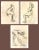 Gallery Figure Sketches on Tea Stained Paper - Set of 3 Original Tasteful Nudes For Sale - Image 11 of 11