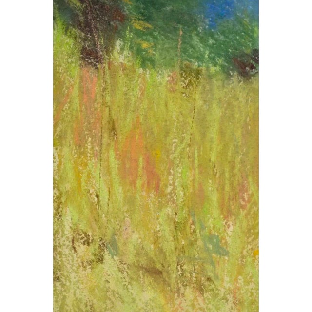 Larry Horowitz, Large Pastel Landscape Purple Mountains Landscape American Modernist Painting, 1988 For Sale - Image 14 of 16