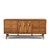 Broyhill Brasilia Mid Century Walnut and Brass Lowboy 9 Drawer Dresser This lowboy measures: 66 wide x 19 deep x 31 inches...