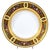 Ceramic Viennese Imperial Classicist Gilt Plate with Arabesques by Conrad Sörgel von Sorgenthal, 1798 For Sale - Image 7 of 7